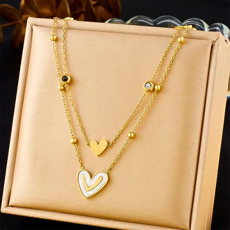 Cherished Heart Layered Necklace