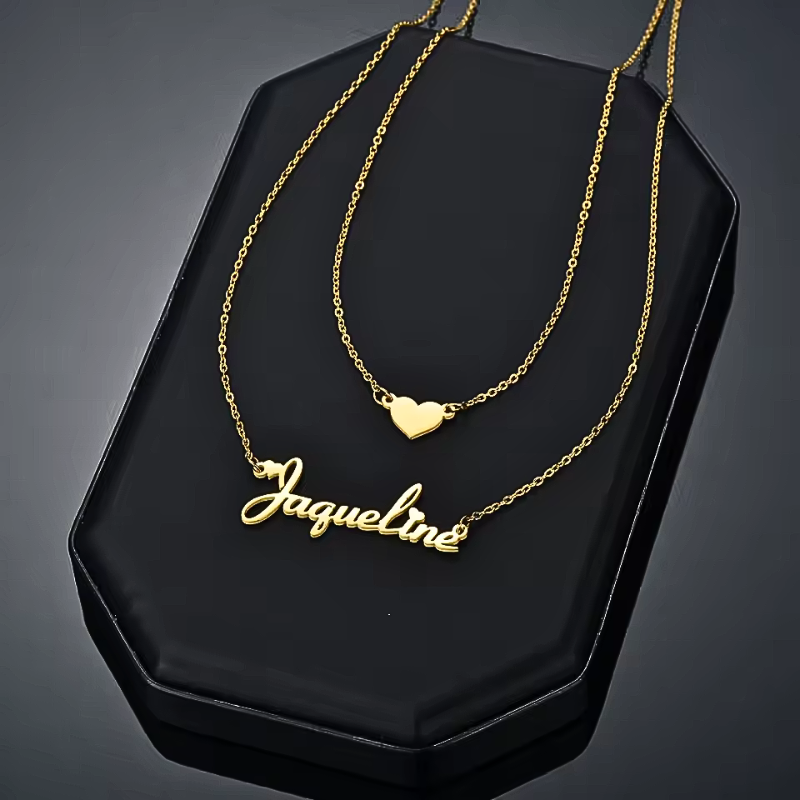 Personalized Love Layered Necklace