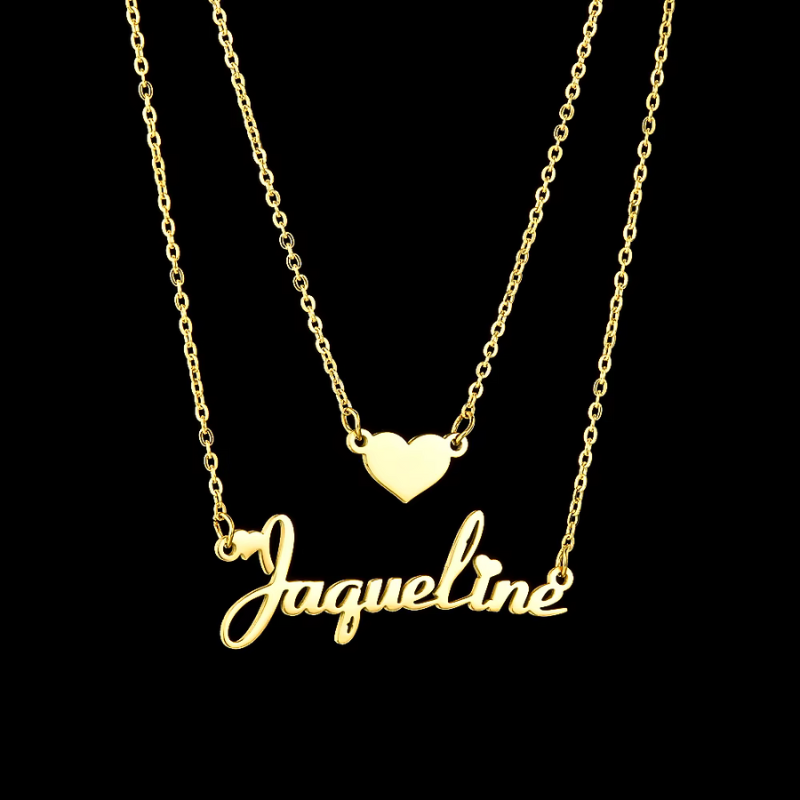 Personalized Love Layered Necklace