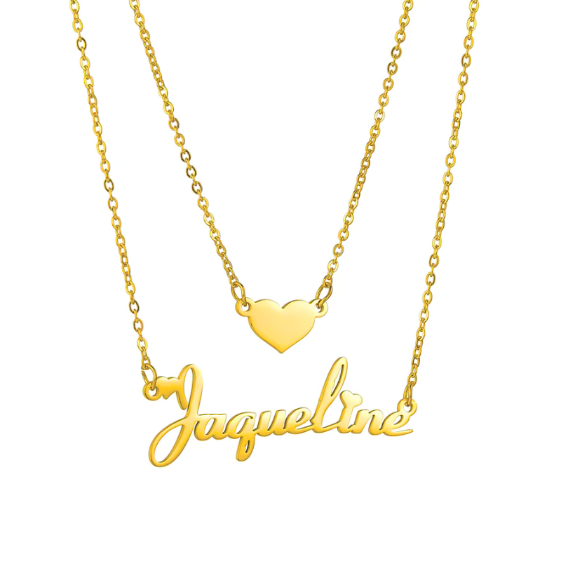 Personalized Love Layered Necklace