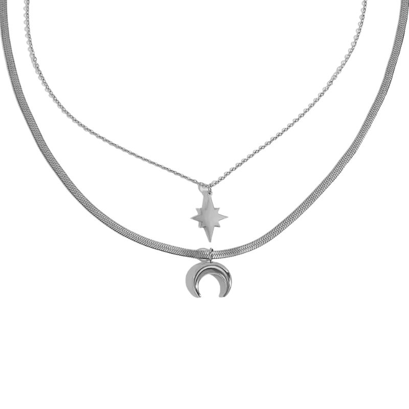 Stellar Charm Layered Necklace