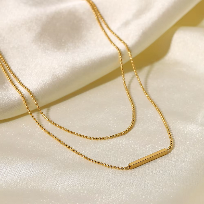 Minimal Luxe Layered Necklace