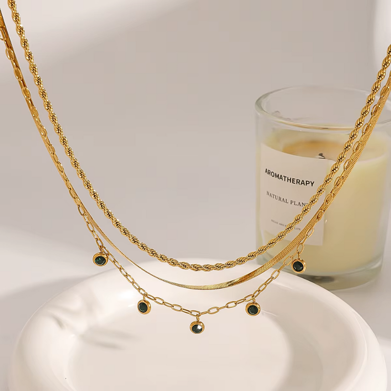 Enchanted Chains Layered Necklace