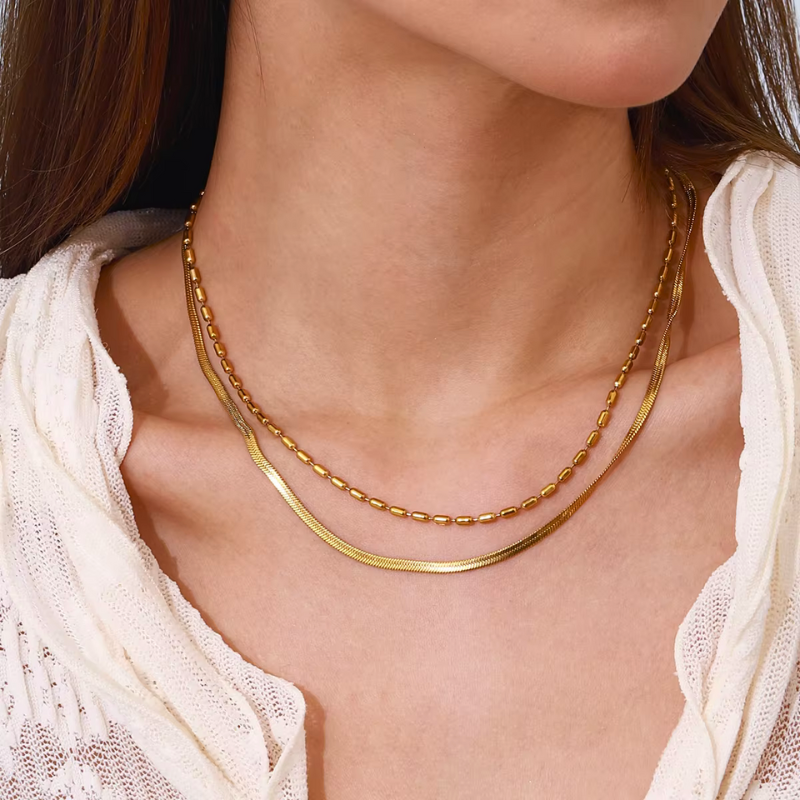 Polished Elegance Layered Necklace