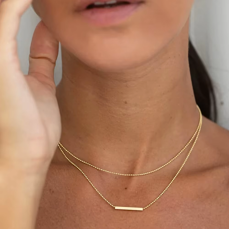 Minimal Luxe Layered Necklace