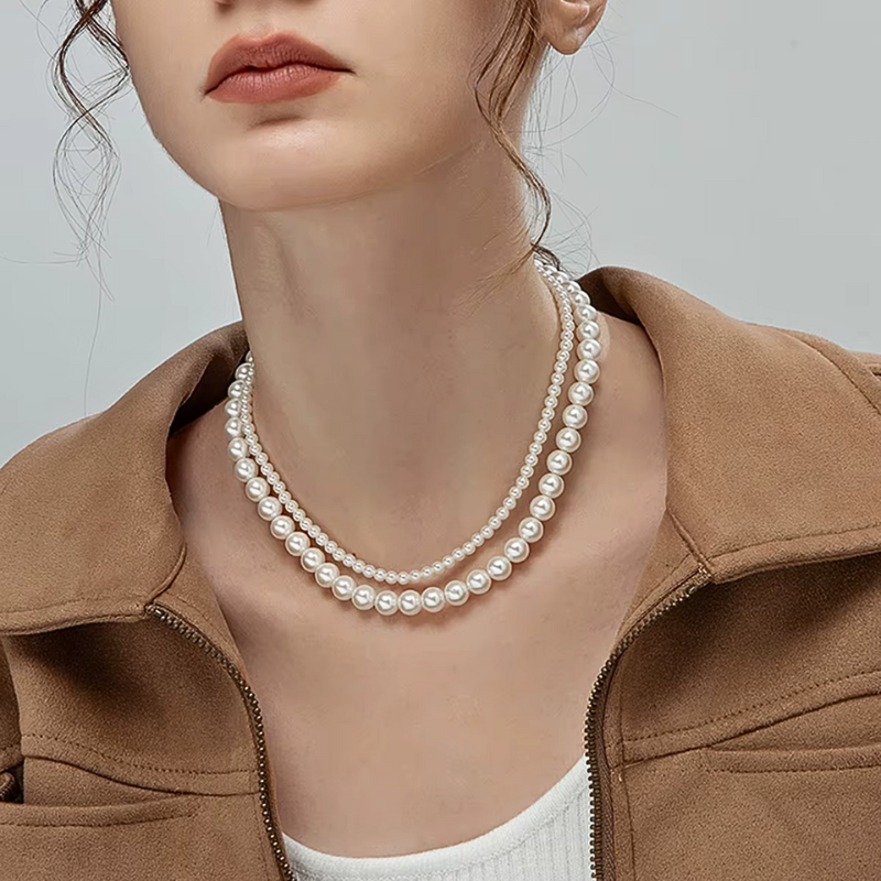 Velvet Pearl Necklace