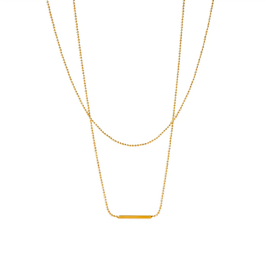 Minimal Luxe Layered Necklace