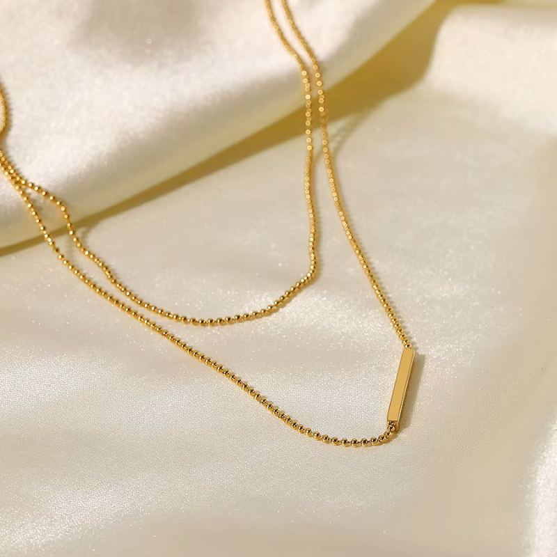 Minimal Luxe Layered Necklace