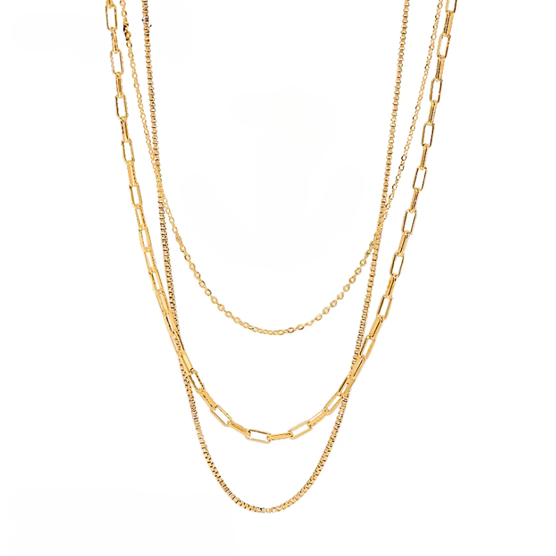 Gilded Harmony Layered Necklace