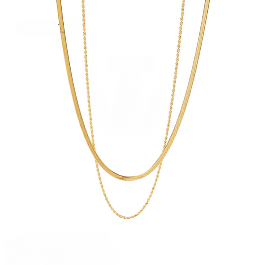 Velvet Shine Layered Necklace