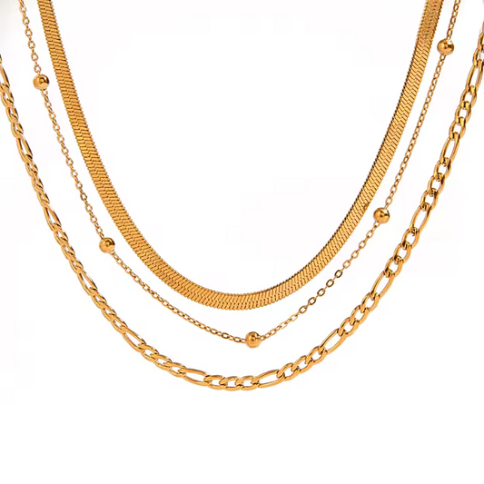 Auric Harmony Layered Necklace