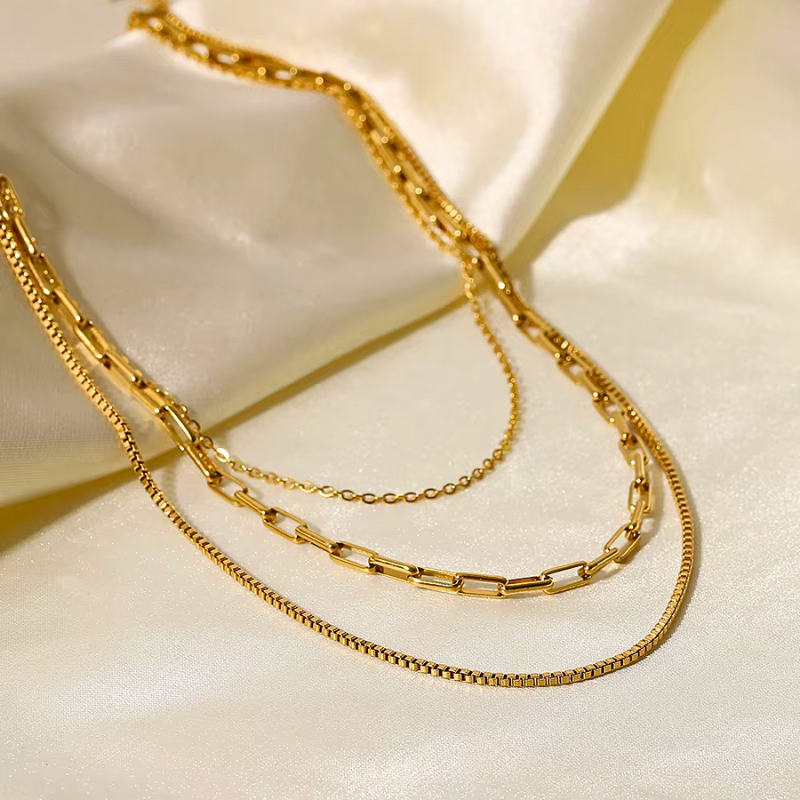 Gilded Harmony Layered Necklace